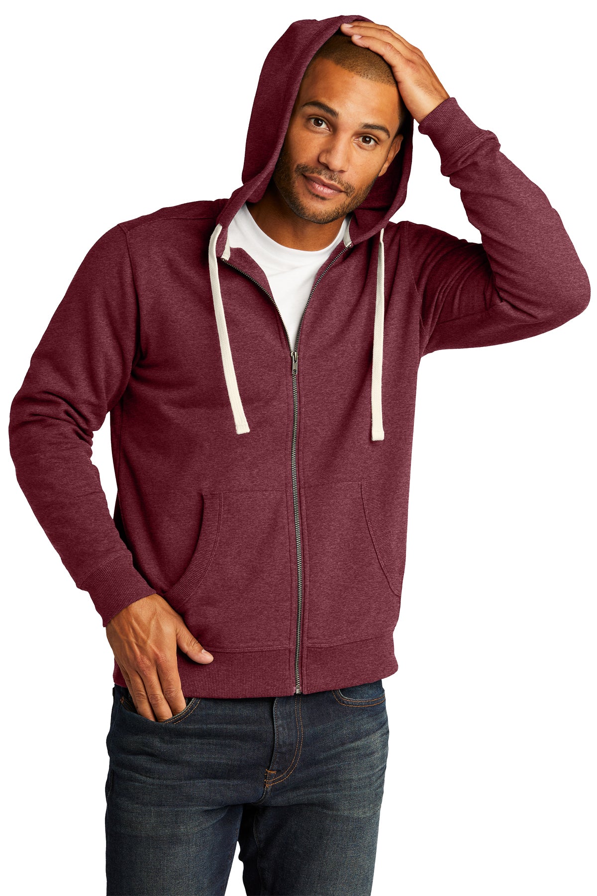 Mens Full zip Hoodie dt8102 CECO  TAX DEDUCTIBLE