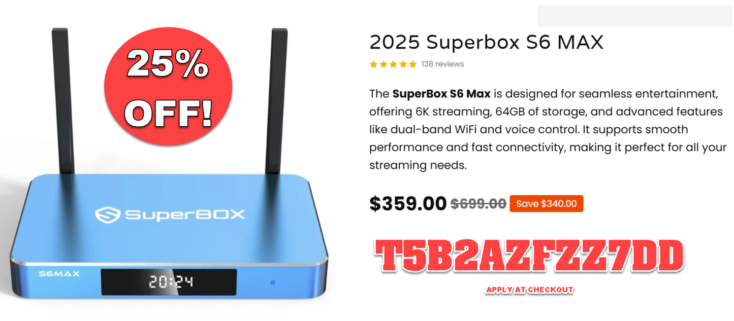 S6Max Super box