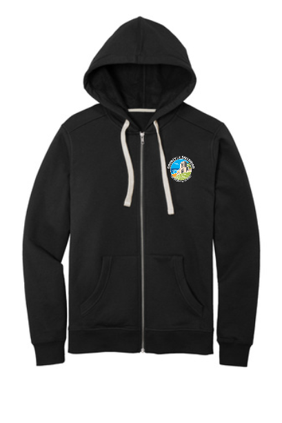 DT8103 Ladies Zippered hoodie dcss