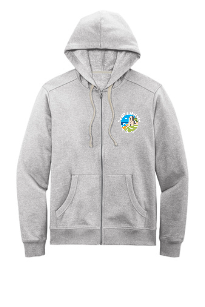 DT8103 Ladies Zippered hoodie dcss
