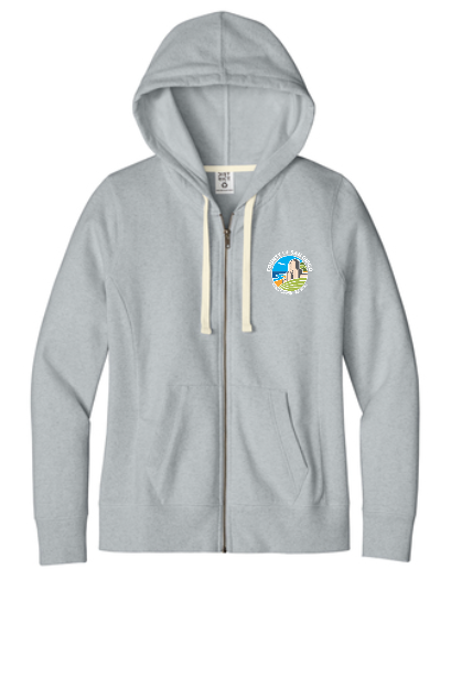 DT8103 Ladies Zippered hoodie dcss