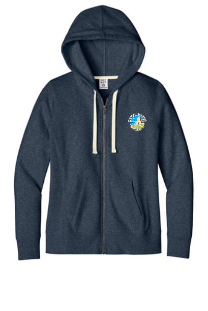 DT8103 Ladies Zippered hoodie dcss