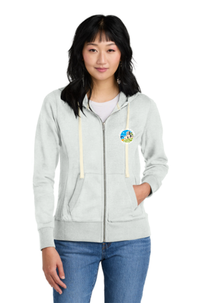 DT8103 Ladies Zippered hoodie dcss