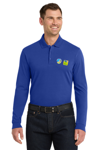 K8000LS Port Authority® Silk Touch™ Long Sleeve Polo Park n Rec