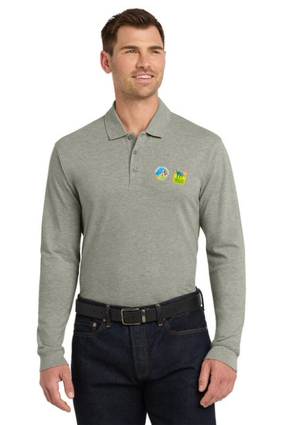 K8000LS Port Authority® Silk Touch™ Long Sleeve Polo Park n Rec