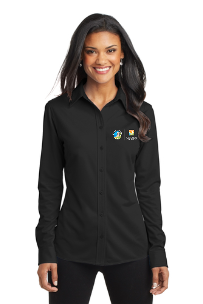 L570 Port Authority® Dimension Knit Dress Shirt ACS