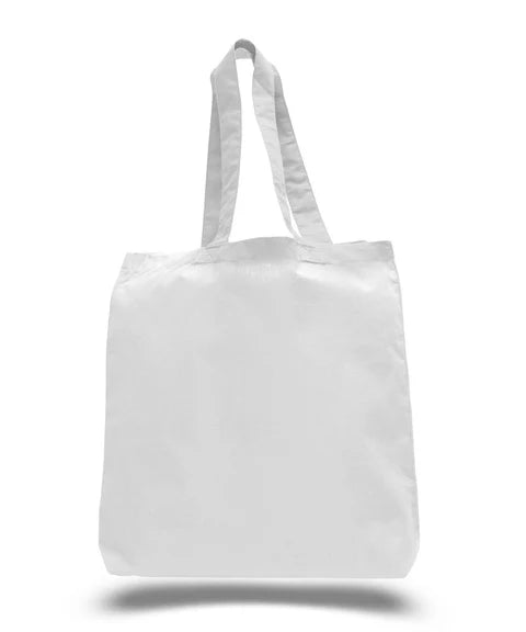 150 Customized Cotton Shopping tote - Full color logo