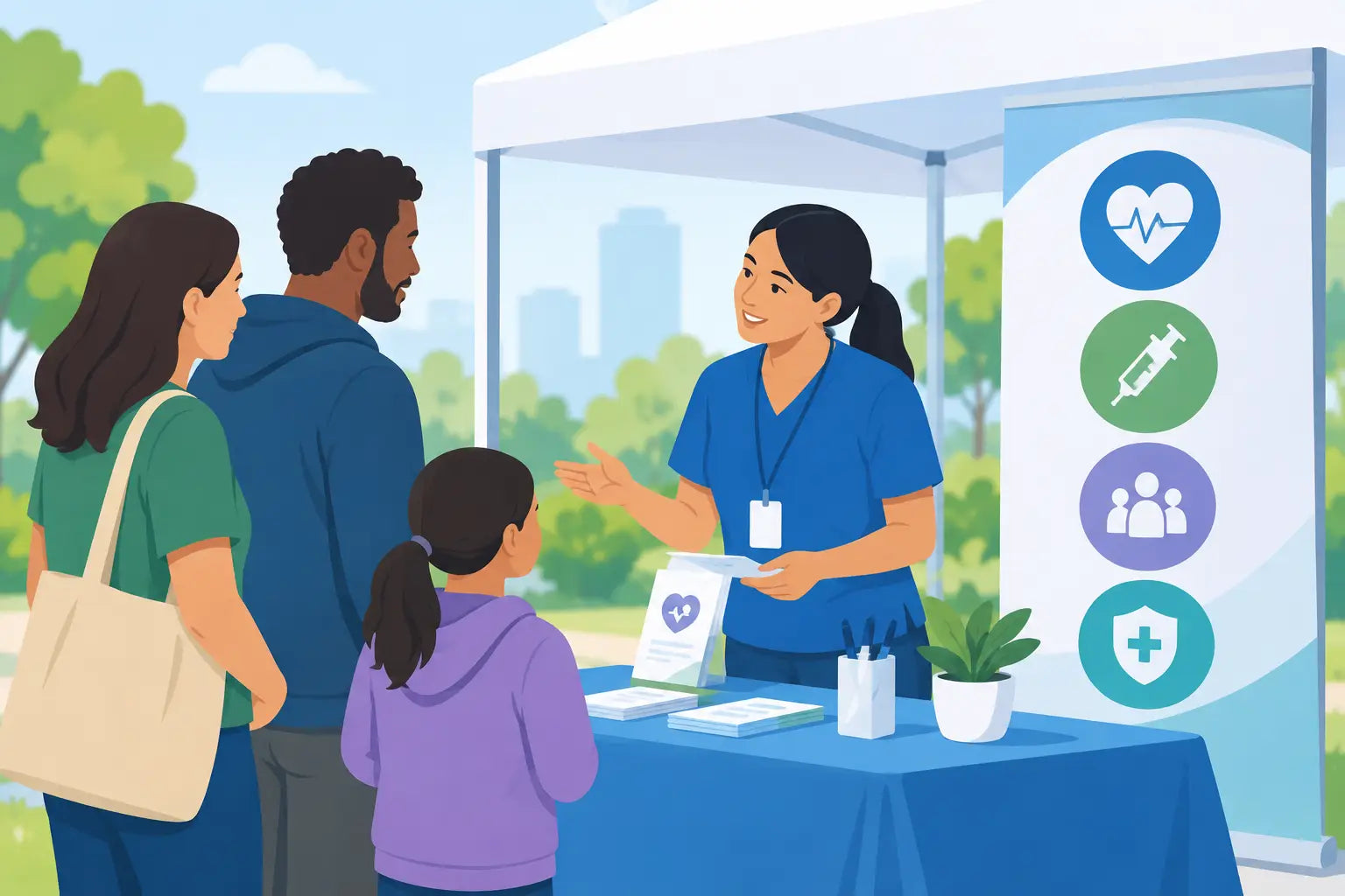 A Public Health Outreach Display Example That Works