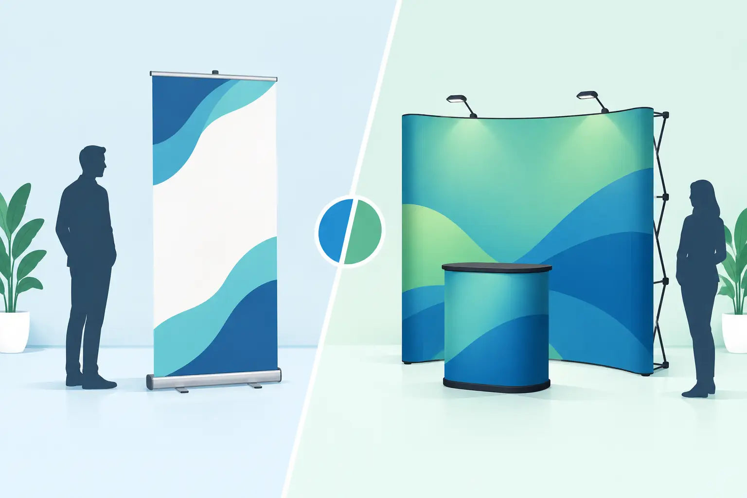 Retractable Versus Popups: Which Display Wins?