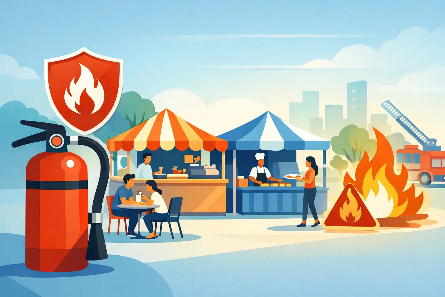 Fire Certified Food Tents for Safer Events