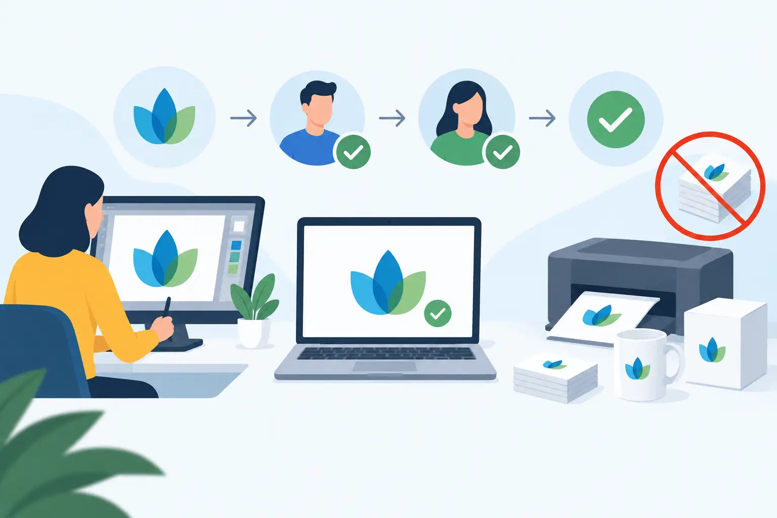 Build a Logo Approval Workflow That Prevents Reprints