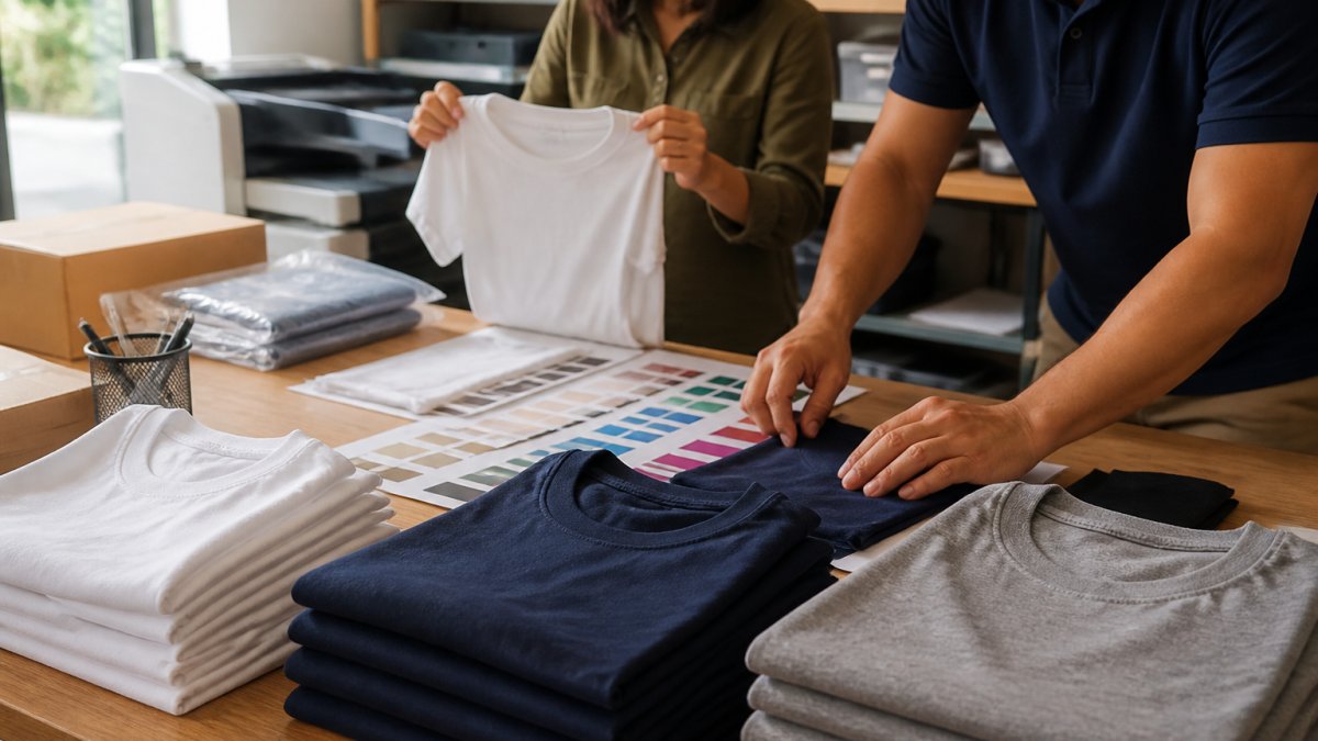 How to Order Custom T-Shirts for Corporate Events