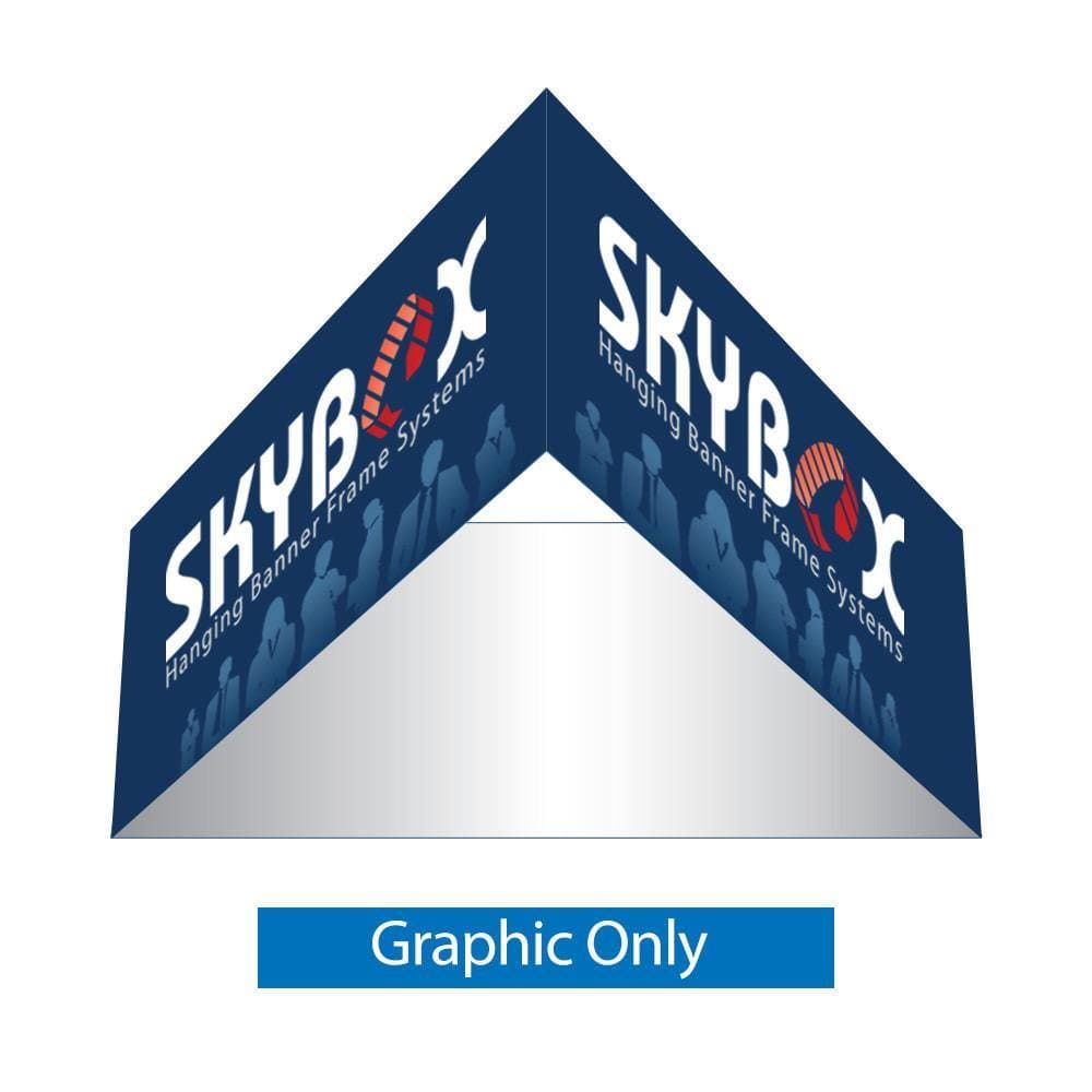 8ft. Triangle Hanging Banner - San Diego Sign Company