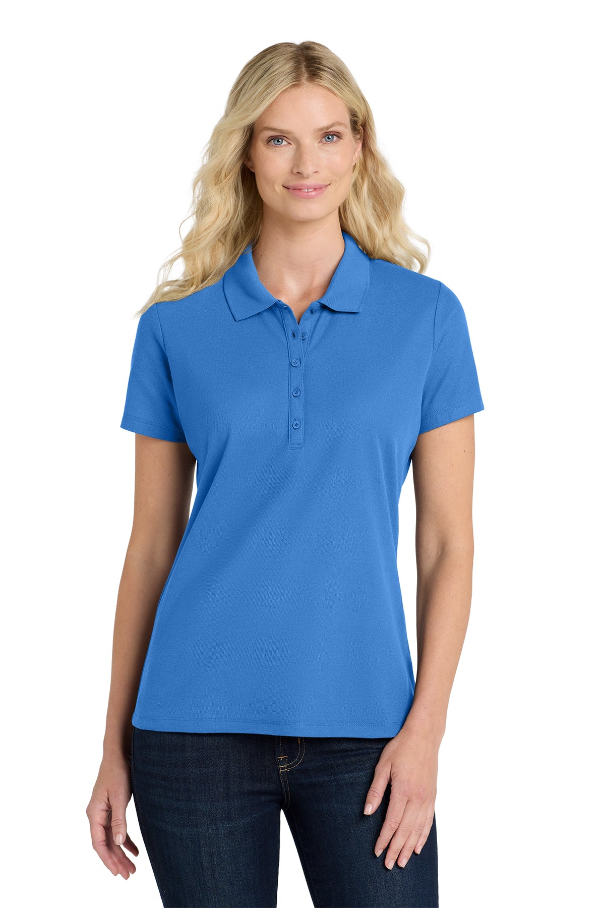 LK810 Port Authority® Women's SuperPro React™ Polo Aging