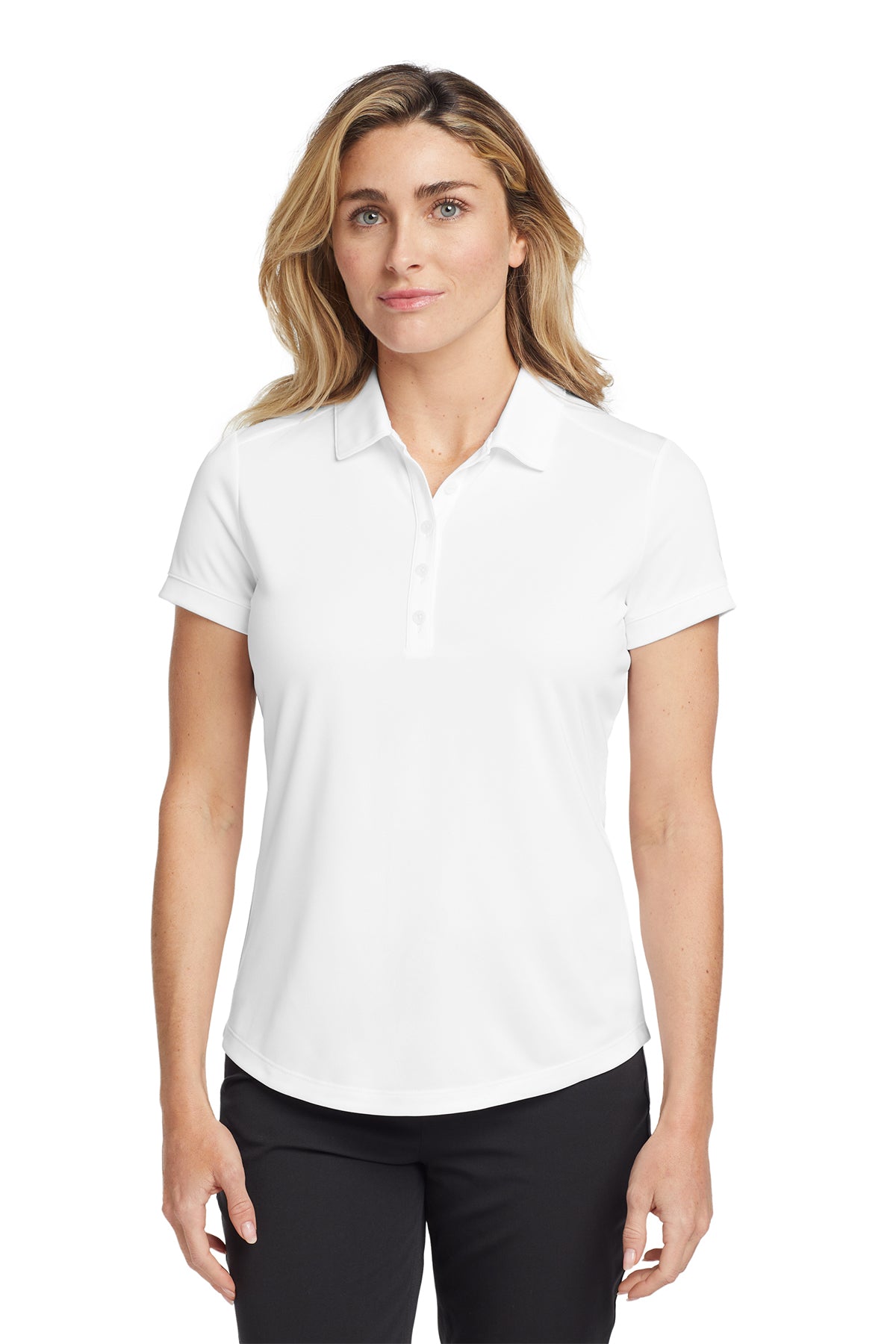 811807 Nike Ladies Dri-FIT Players Modern Fit Polo GS