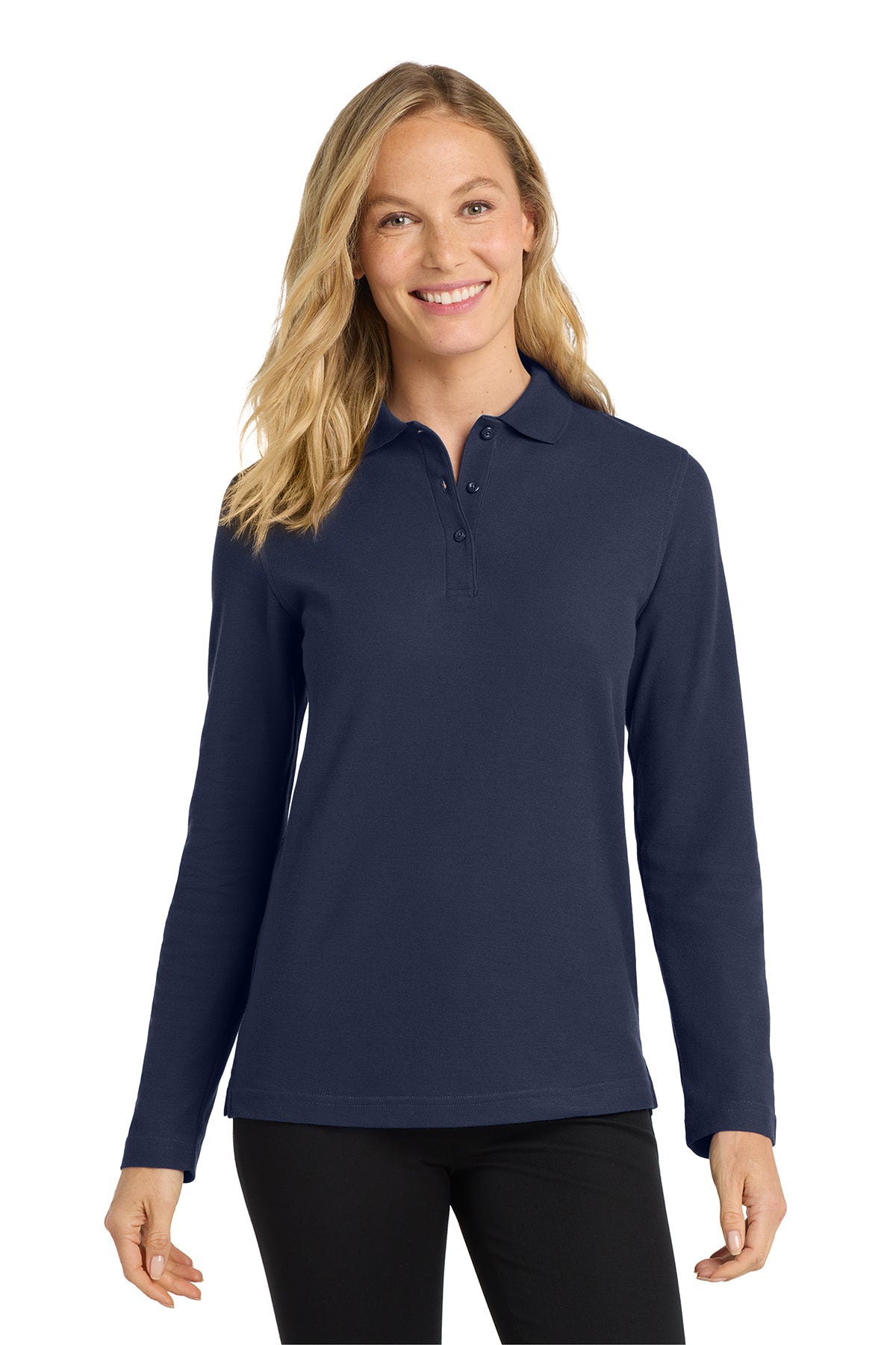 L500 Ladies Silk Touch™ Polo FULL COLOR DTF