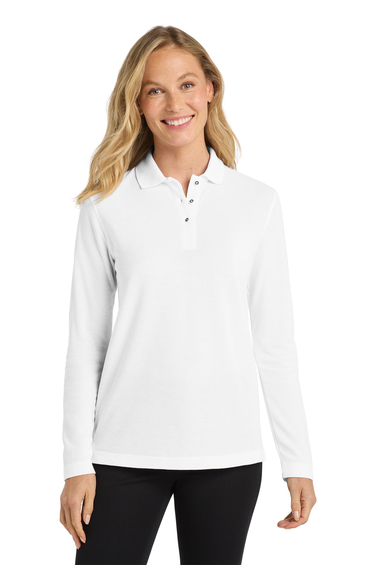 L500 Ladies Silk Touch™ Polo FULL COLOR DTF