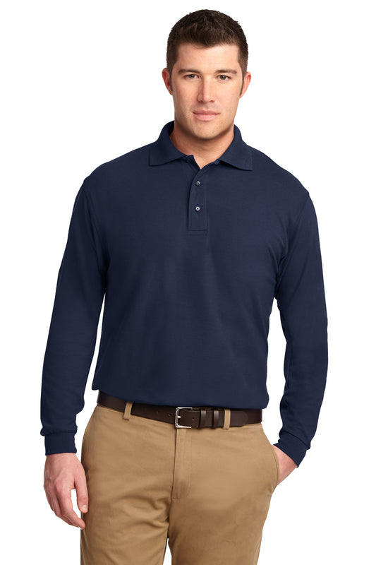 K500LS Port Authority® Silk Touch™ Long Sleeve Polo DCSS