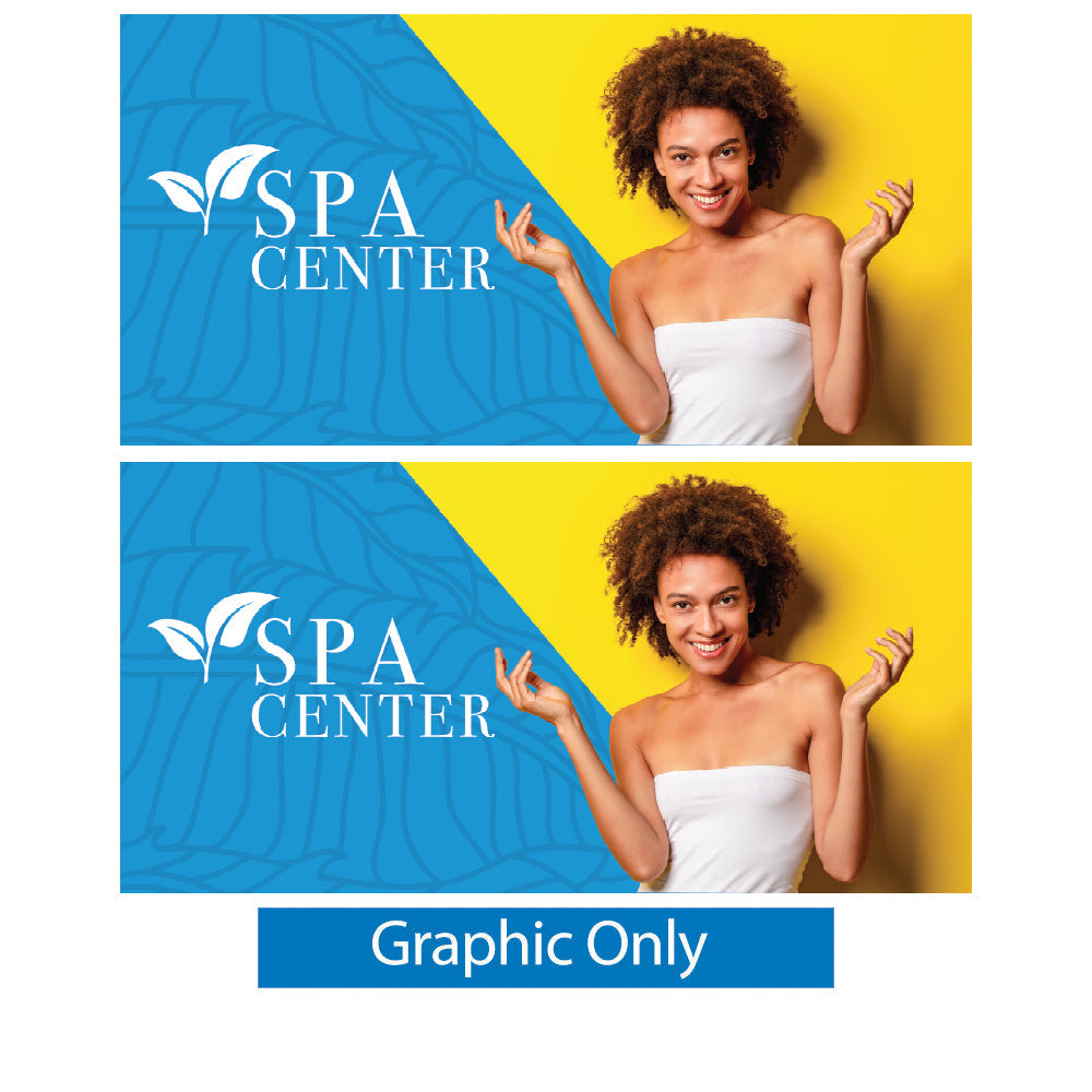 15ft. EZ Tube® Straight Fabric Display