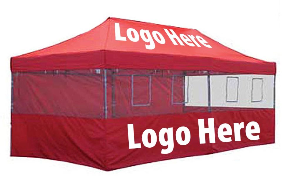 Custom Food Tent - Fire Certificate