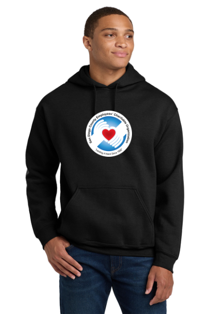Gildan DTF Logo CECO HOODIE  TAX DEDUCTIBLE