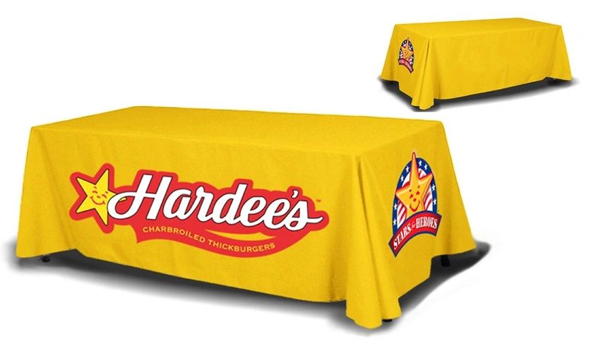 Full Color 6ft table throw