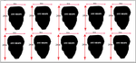 BIG HEAD SHAPED FOAMCORE