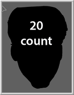 BIG HEAD SHAPED FOAMCORE