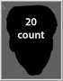 BIG HEAD SHAPED FOAMCORE
