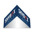 5ft. Triangle Hanging Banner - WS Display