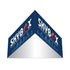 12ft. Triangle Hanging Banner - San Diego Sign Company