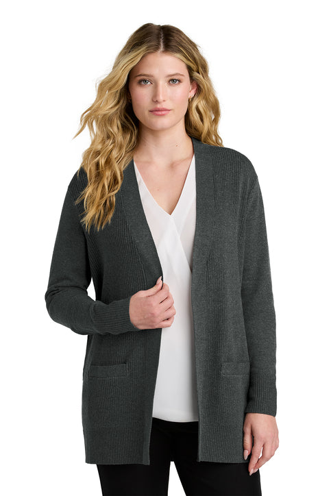 LSW2890  Port Authority® Women’s Easy Care Open-Front Cardigan Sweater Self