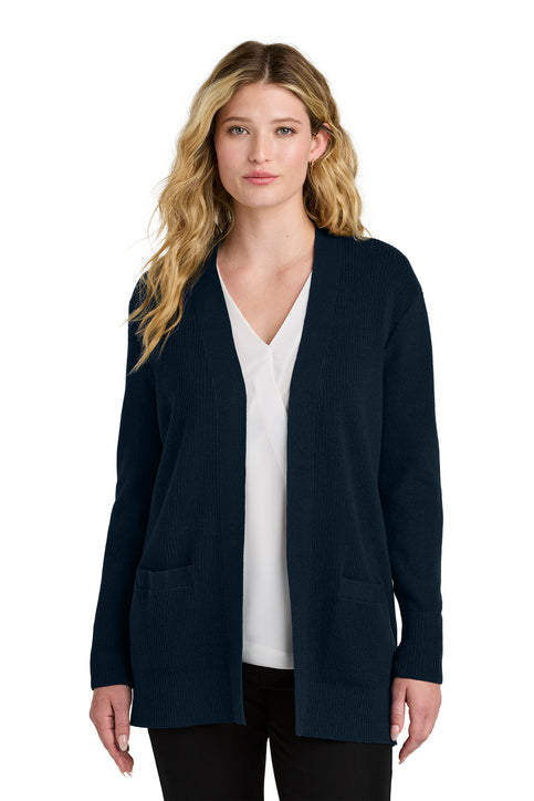 LSW2890  Port Authority® Women’s Easy Care Open-Front Cardigan Sweater Self