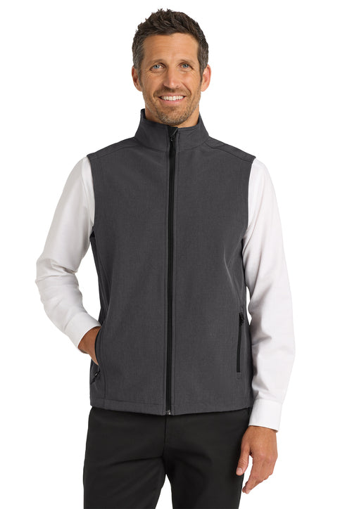 J325 Port Authority® Core Soft Shell Vest Housing and Community embroidery