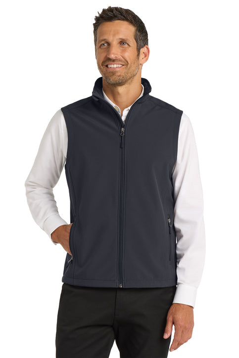 J325 Port Authority® Core Soft Shell Vest Housing and Community embroidery