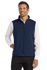 J325 Port Authority® Core Soft Shell Vest Housing and Community embroidery
