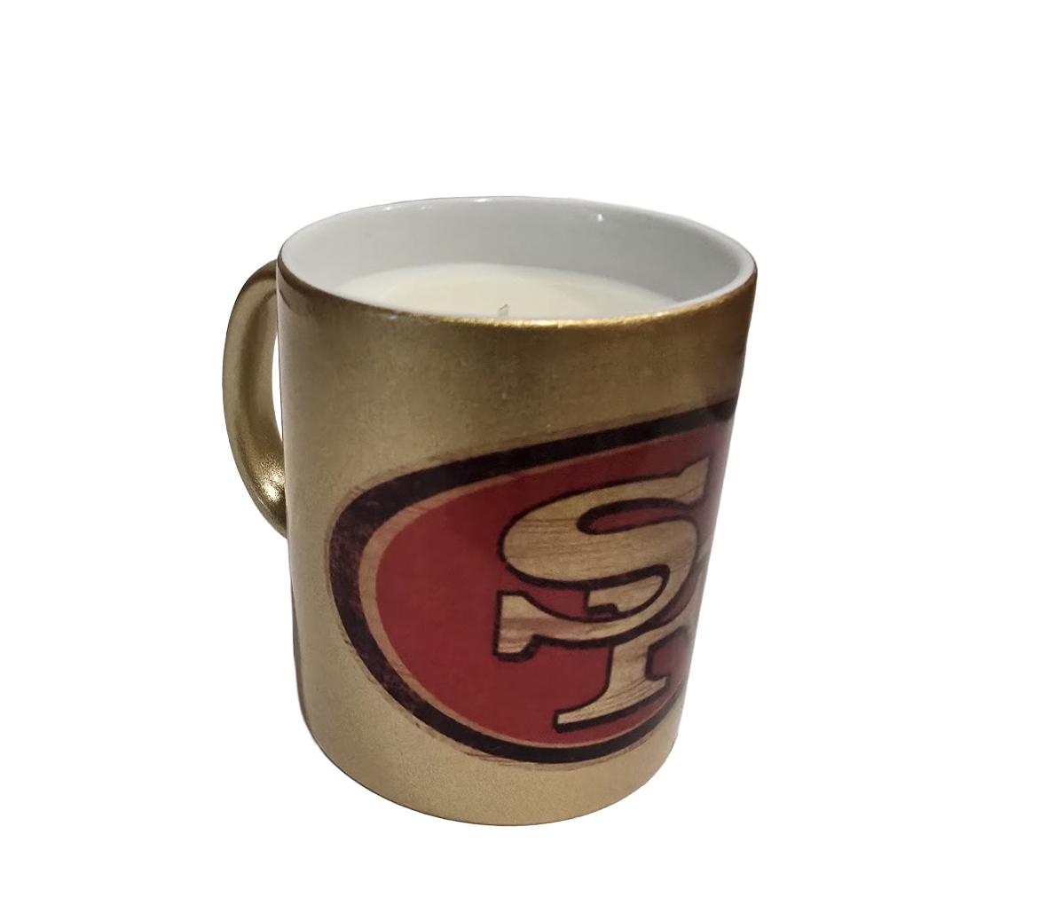 49er Coffee Mug Candle