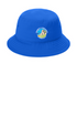 bucket hat with embroidered logo