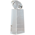 7 3/4" Crystal Diamond on Clear Crystal Pedestal