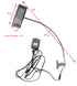 LED Silver Clamp Light