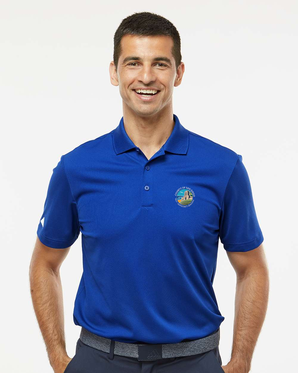 Adidas - Men's Performance Piqué Polo - A430 Self