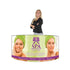 EZ Fabric Curved Counter - WS Display
