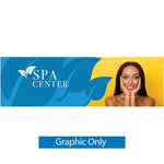 EZ Tube Straight 25 x 7.5 ft Display