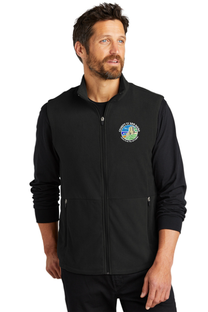 F152 Port Authority® Accord Microfleece Vest Aging