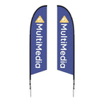 10.5ft. Falcon Custom Flag - WS Display