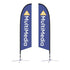 10.5ft. Falcon Custom Flag - WS Display