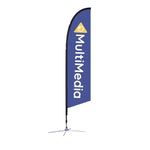 10.5ft. Falcon Custom Flag - WS Display