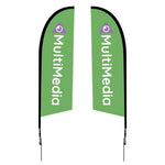 8.25ft. Falcon Custom Flag - WS Display
