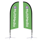 8.25ft. Falcon Custom Flag - WS Display
