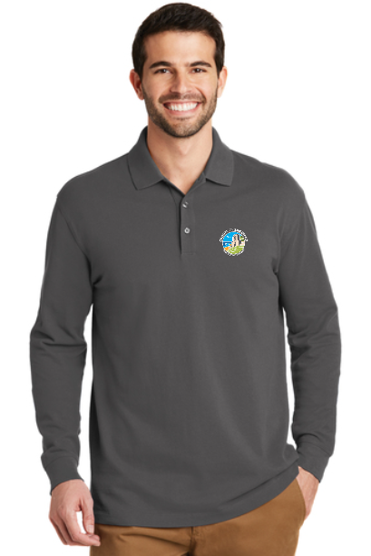 K8000LS Port Authority® Silk Touch™ Long Sleeve Polo DCSS